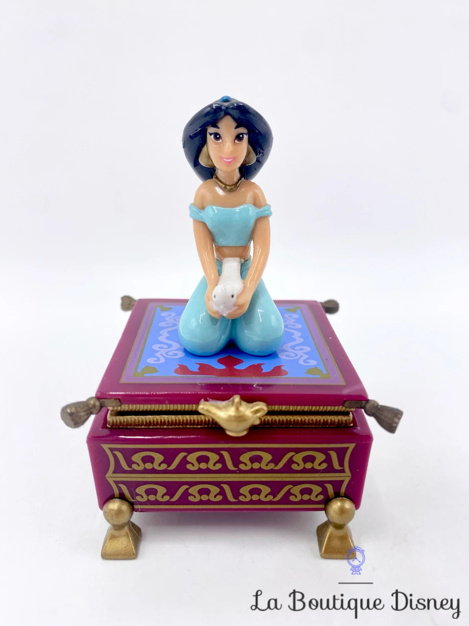 Boite Bijoux Jasmine Aladdin Disney Vintage Pendentif Charm Tapis Volant 7 Cm 4 Boite Bijoux Jasmine Aladdin Disney Vintage Pendentif Charm Tapis Volant 7 Cm – Image 2