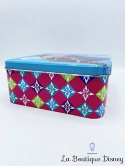 Boite Métal La Reine Des Neiges Disney Frozen ZD Trading Carré Bleu Rose -Disney boite metal la reine des neiges zd trading disney bleu rose anna elsa olaf sven kristoff 2