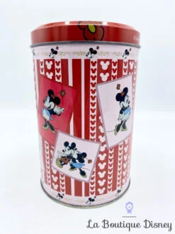 Boite Métal Minnie Mouse The Original Known World Wide Disney Jacobsens Biscuits Gâteaux Rouge -Disney boite metal mickey minnie rouge rose disney the original known world wide 6