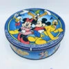 Boite Métal Mickey Minnie Donald Dingo Pluto The Walt Disney Company Character Cookies Intergoods Bakery Denmark Biscuits Gateaux -Disney boite metal mickey minnie vintage disney cookies character intergoods rond bleu biscuit gateau 6