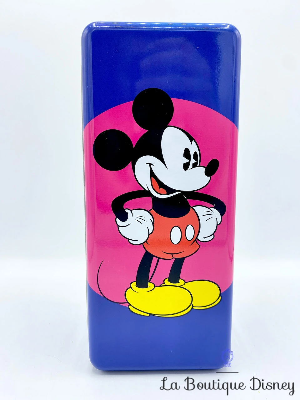 Boite Métal Mickey Mouse Disney Delacre Rectangulaire Biscuits Gâteaux Bleu 4 Boite Métal Mickey Mouse Disney Delacre Rectangulaire Biscuits Gâteaux Bleu – Image 2
