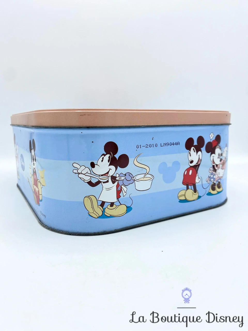 Boite Métal Mickey Mouse Sugar Flour Disney Delacre Carré Rouge Bleu 2010 Biscuits Gâteaux 6 Boite Métal Mickey Mouse Sugar Flour Disney Delacre Carré Rouge Bleu 2010 Biscuits Gâteaux – Image 4
