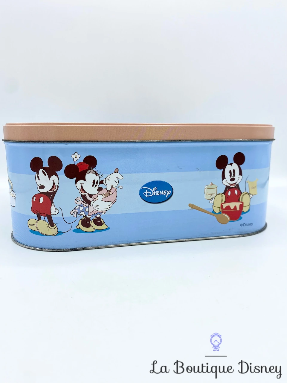 Boite Métal Mickey Mouse Sugar Flour Disney Delacre Carré Rouge Bleu 2010 Biscuits Gâteaux 5 Boite Métal Mickey Mouse Sugar Flour Disney Delacre Carré Rouge Bleu 2010 Biscuits Gâteaux – Image 3