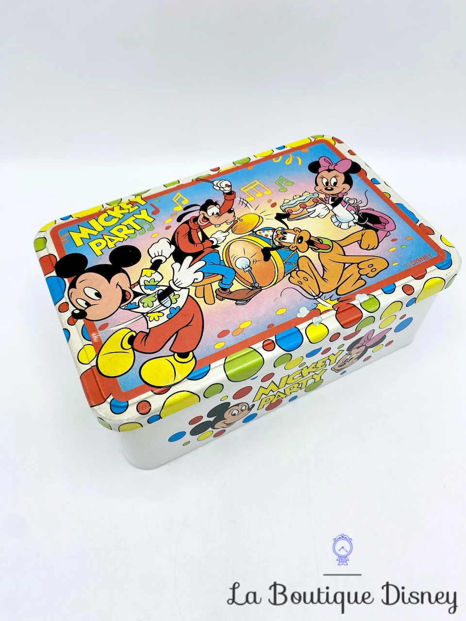 Boite Métal Mickey Party Disney Massilly Minnie Pluto Dingo Gâteau Vintage 3 Boite Métal Mickey Party Disney Massilly Minnie Pluto Dingo Gâteau Vintage