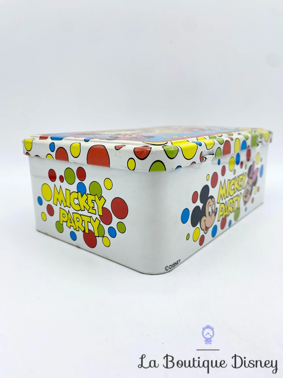 Boite Métal Mickey Party Disney Massilly Minnie Pluto Dingo Gâteau Vintage 5 Boite Métal Mickey Party Disney Massilly Minnie Pluto Dingo Gâteau Vintage – Image 3