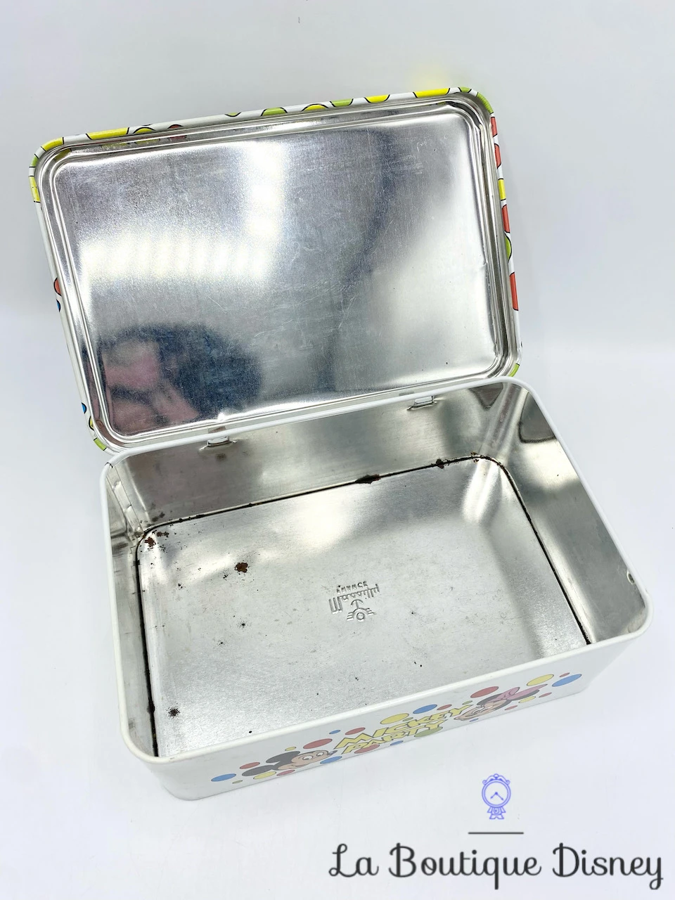 Boite Métal Mickey Party Disney Massilly Minnie Pluto Dingo Gâteau Vintage 7 Boite Métal Mickey Party Disney Massilly Minnie Pluto Dingo Gâteau Vintage – Image 5