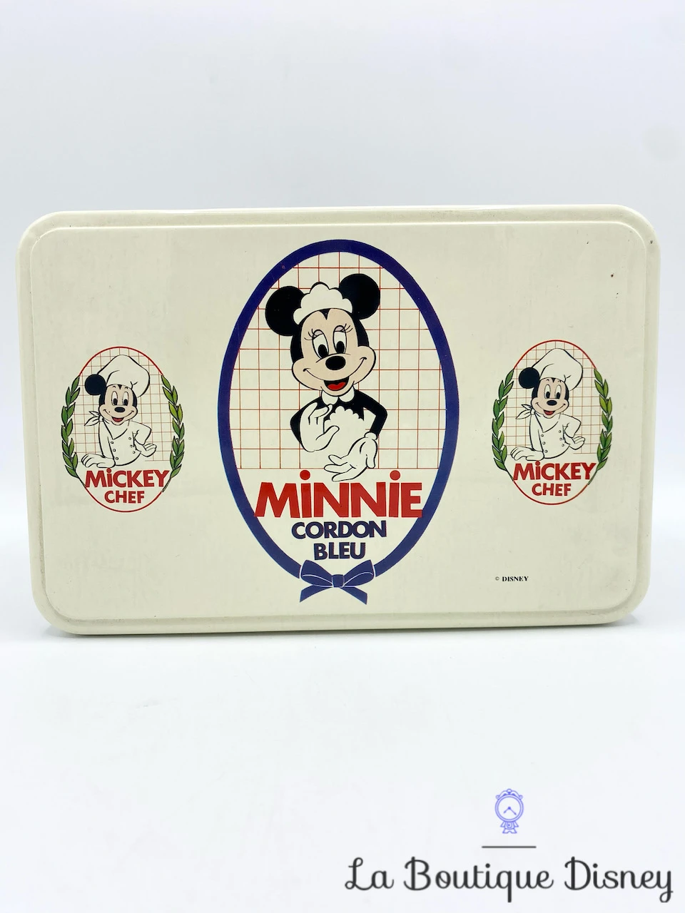 Boite Métal Minnie Cordon Bleu Disney Massilly Vintage Chef Cuisinier 4 Boite Métal Minnie Cordon Bleu Disney Massilly Vintage Chef Cuisinier – Image 2
