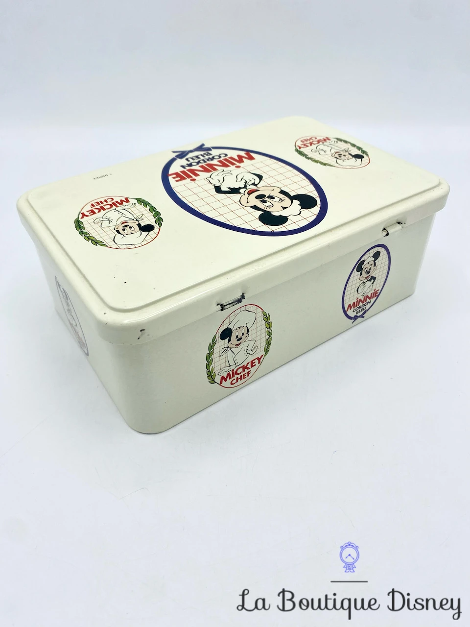 Boite Métal Minnie Cordon Bleu Disney Massilly Vintage Chef Cuisinier 6 Boite Métal Minnie Cordon Bleu Disney Massilly Vintage Chef Cuisinier – Image 4