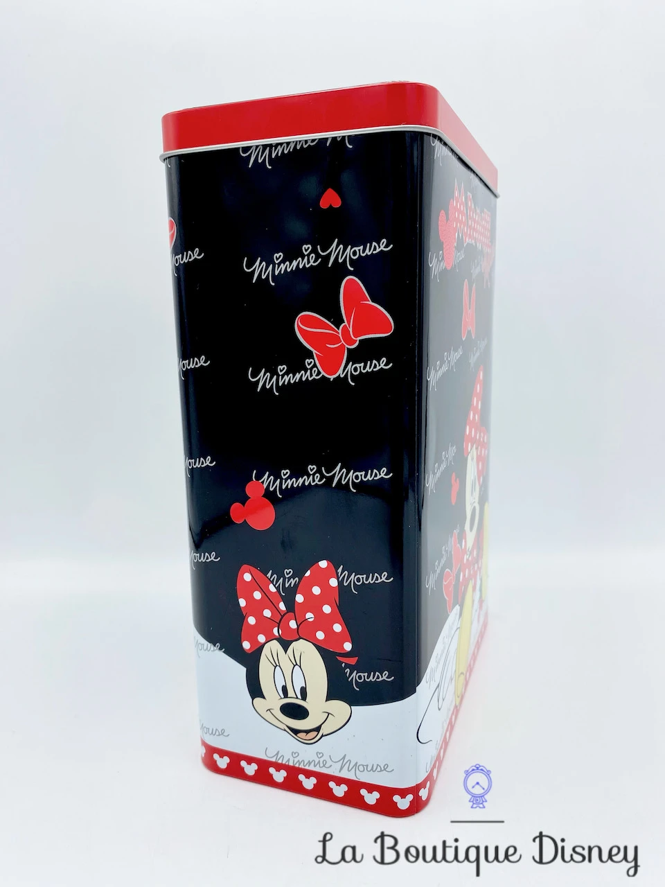 Boite Métal Minnie Mouse Disney Rectangulaire Oh My Noir Rouge Biscuits Gâteaux 5 Boite Métal Minnie Mouse Disney Rectangulaire Oh My Noir Rouge Biscuits Gâteaux – Image 3