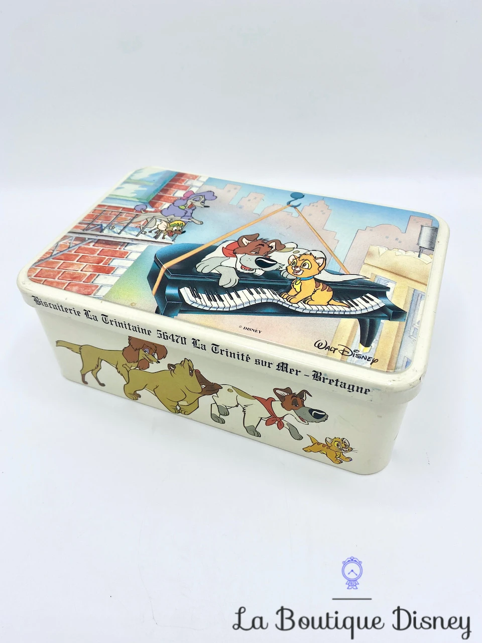 Boite Métal Oliver Et Compagnie Disney La Trinitaine Gâteaux Biscuits Chat Orange Vintage 3 Boite Métal Oliver Et Compagnie Disney La Trinitaine Gâteaux Biscuits Chat Orange Vintage