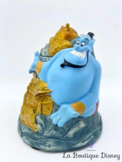 Boite Résine Aladdin Disney Vintage Grotte Génie Abu -Disney boite resine aladdin genie tresor grotte disney box vintage dent 2