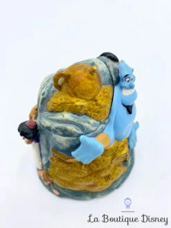 Boite Résine Aladdin Disney Vintage Grotte Génie Abu -Disney boite resine aladdin genie tresor grotte disney box vintage dent 6