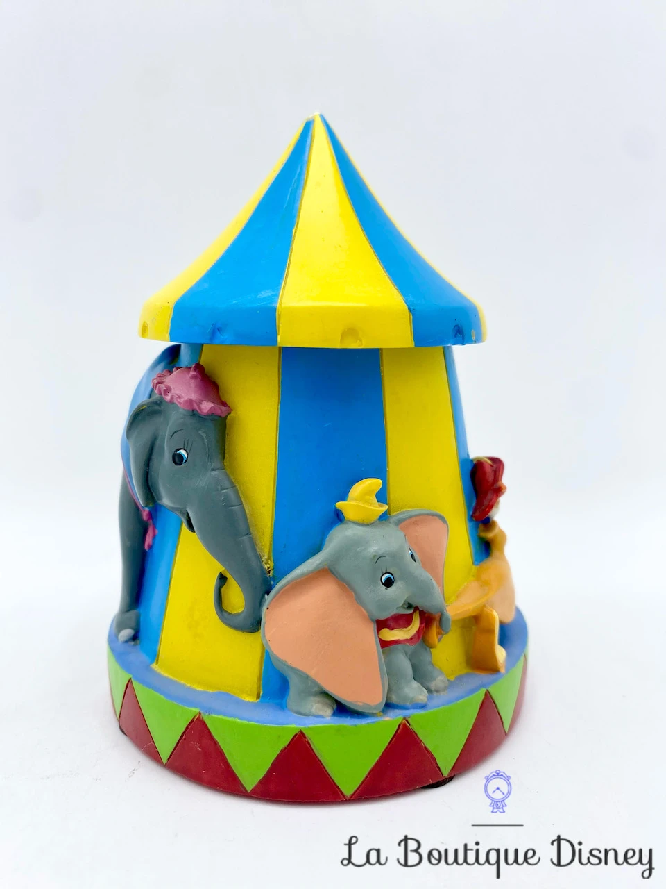 Boite Résine Dumbo Disney Vintage Chapiteau Cirque Madame Jumbo Clowns 3 Boite Résine Dumbo Disney Vintage Chapiteau Cirque Madame Jumbo Clowns