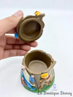 Boite Résine Merlin L'enchanteur Disney Vintage Tronc Arbre Arthur Loup Archimède -Disney boite resine merlin enchanteur arbre disney box vintage dent 3