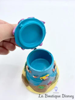 Boite Résine Pinocchio Disney Vintage Mer Océan Jiminy Cricket Poissons -Disney boite resine pinocchio ocean mer disney box vintage dent 6