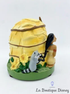 Boite Résine Pocahontas Disney Vintage Hutte John Smith Meeko 11 Boite Résine Pocahontas Disney Vintage Hutte John Smith Meeko -Disney boite resine pocahontas tipi disney box vintage dent 5