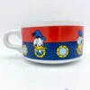 Bol Donald Duck Disney Mug Tasse Hublot Bleu Rouge Canard
