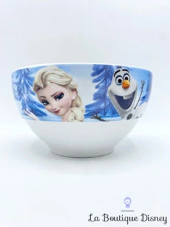 Bol La Reine Des Neiges Disney BBB Frozen Mug Bleu Elsa Anna Hans Kristoff Sven Olaf