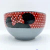Bol Minnie Mouse Pois Disney Mug Gris Rouge Noir