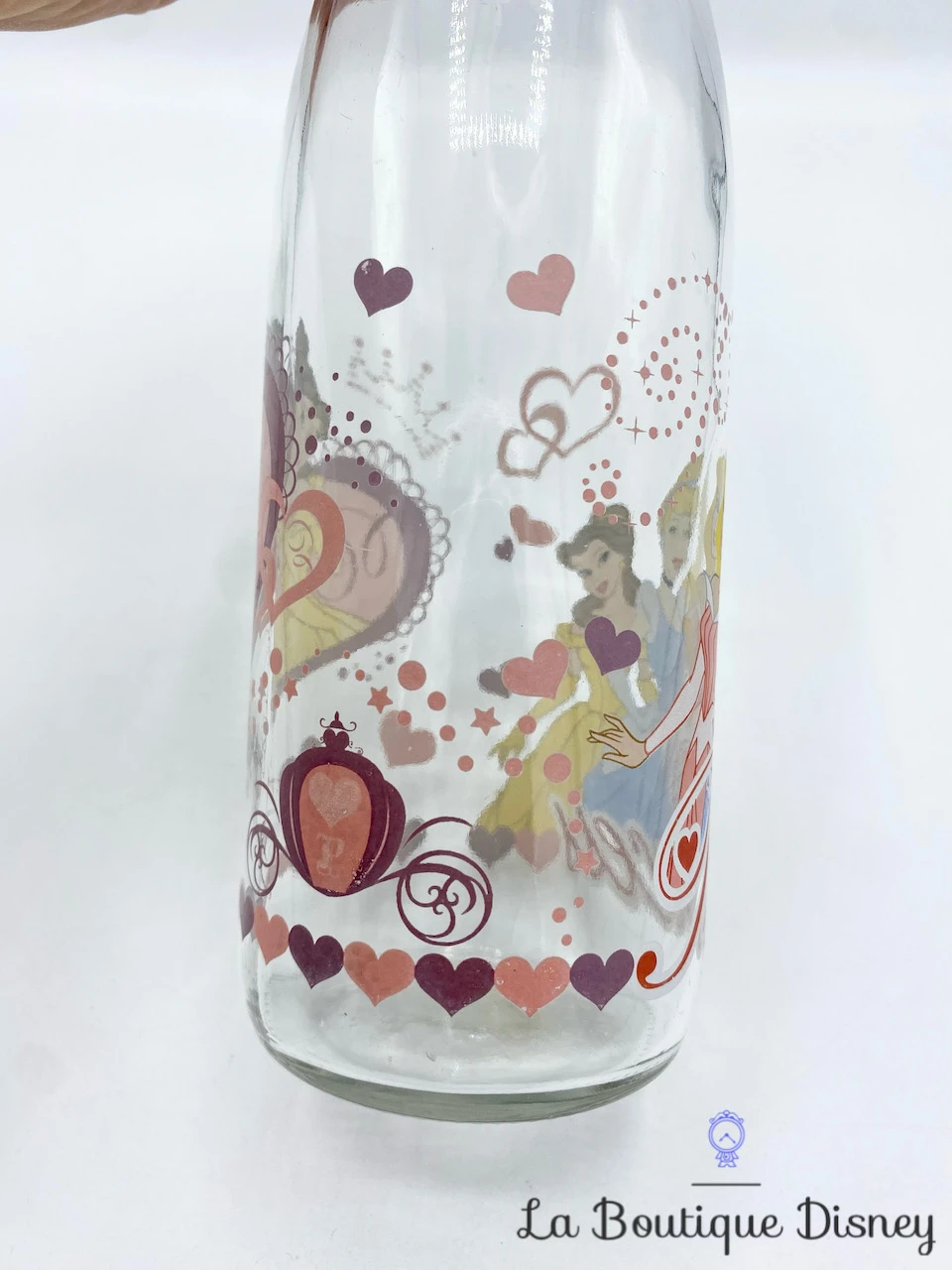 Bouteille Verre Cendrillon Aurore Belle Princess Disney Vintage Carafe 6 Bouteille Verre Cendrillon Aurore Belle Princess Disney Vintage Carafe – Image 4
