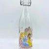 Bouteille Verre Cendrillon Aurore Belle Princess Disney Vintage Carafe