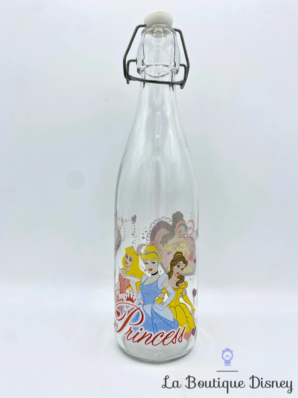 Bouteille Verre Cendrillon Aurore Belle Princess Disney Vintage Carafe 3 Bouteille Verre Cendrillon Aurore Belle Princess Disney Vintage Carafe