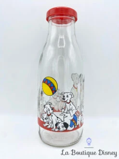Carafe Les 101 Dalmatiens Disney Vintage Bouteille Verre -Disney bouteille les 101 dalmatiens disney rouge eau carafe 1