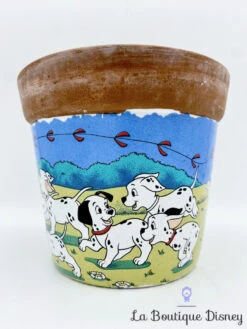 Cache Pot Les 101 Dalmatiens Walt Disney Vintage Pot Fleurs -Disney cache pot les 101 dalmatiens walt disney vintage terre cuite chiens cerf volant 2