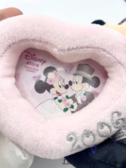 Cadre Photo Peluche Mickey Minnie Mariage Disney Store 2006 Mariés Coeur -Disney cadre photo peluche mickey minnie mariage disney store 2006 marie 0
