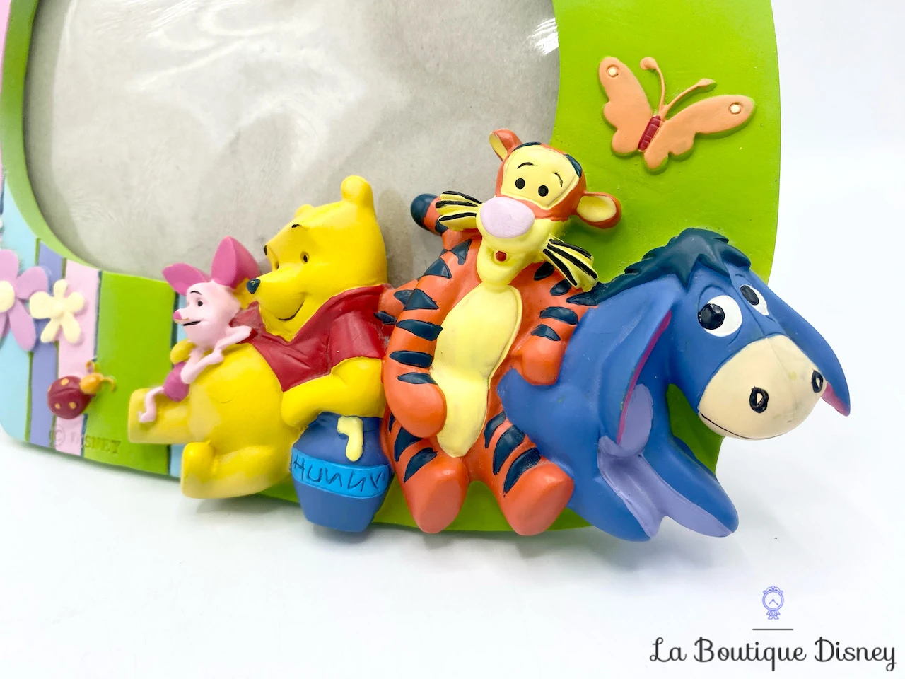 Cadre Photo Résine Winnie L'ourson Vert Disney Bourriquet Tigrou Porcinet Relief 3D 5 Cadre Photo Résine Winnie L'ourson Vert Disney Bourriquet Tigrou Porcinet Relief 3D – Image 3