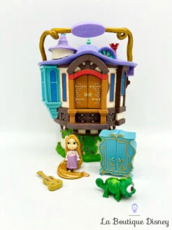 Coffret Figurine Tour De Raiponce Animators Littles Collection Disney Store 2021 Ensemble Jeu Miniature Rapunzel
