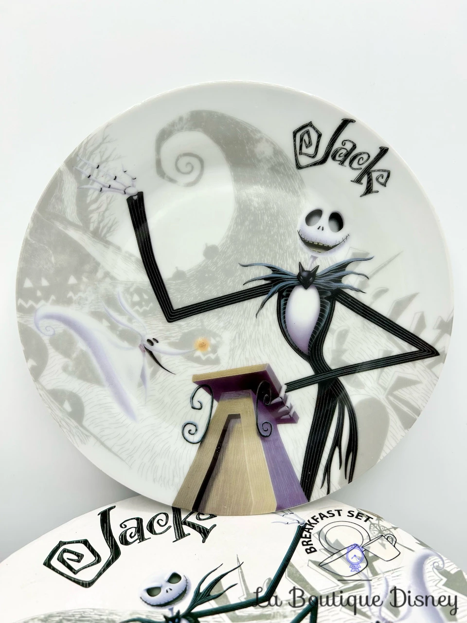 Coffret Vaisselle L'étrange Noël De Mr Jack Disney Store Tim Burton Assiette Bol Tasse Mug Jack Skellington Zéro 5 Coffret Vaisselle L'étrange Noël De Mr Jack Disney Store Tim Burton Assiette Bol Tasse Mug Jack Skellington Zéro – Image 3