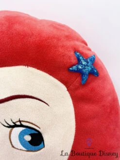 Coussin Ariel La Petite Sirène Disney Store Oreiller Princesse Visage Tête -Disney coussin ariel la petite sirene disney store peluche tete visage 2