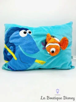 Coussin Némo Dory Disney Store Oreiller Bleu Le Monde De Némo Peluche Poche