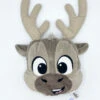 Coussin Sven La Reine Des Neiges Disney Frozen 2 Peluche Visage Renne Marron