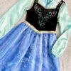 Déguisement Anna La Reine Des Neiges Disney Store 2016 Taille 7/8 Ans Robe Princesse Bleu -Disney deguisement anna la reine des neiges disney store robe bleu 7 8 1