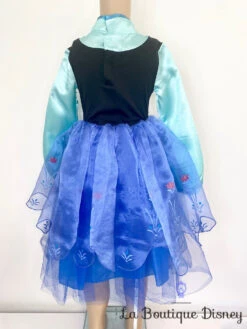 Déguisement Anna La Reine Des Neiges Disney Store Taille 4 Ans Robe Princesse Bleu Hiver Cape Rose -Disney deguisement anna la reine des neiges disney store robe princesse bleu cape rose 4