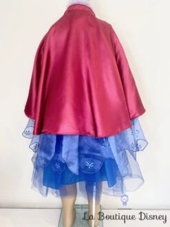 Déguisement Anna La Reine Des Neiges Disney Store Taille 4 Ans Robe Princesse Bleu Hiver Cape Rose -Disney deguisement anna la reine des neiges disney store robe princesse bleu cape rose 5