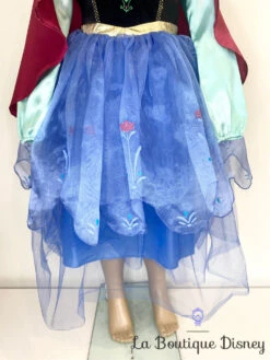 Déguisement Anna La Reine Des Neiges Disney Store Taille 4 Ans Robe Princesse Bleu Hiver Cape Rose -Disney deguisement anna la reine des neiges disney store robe princesse bleu cape rose 6