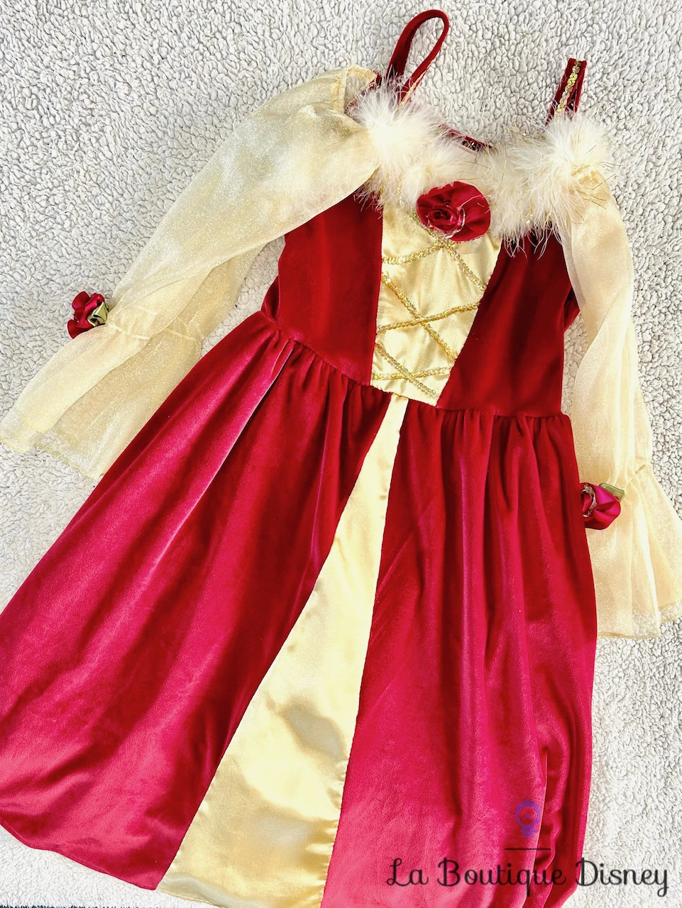 Déguisement Belle Rouge La Belle Et La Bête Disney Store Exclusive Taille 7/8 Ans Robe Velours Rouge Jaune 3 Déguisement Belle Rouge La Belle Et La Bête Disney Store Exclusive Taille 7/8 Ans Robe Velours Rouge Jaune