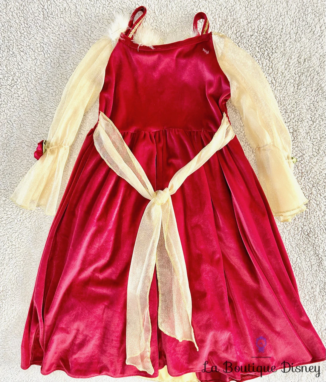 Déguisement Belle Rouge La Belle Et La Bête Disney Store Exclusive Taille 7/8 Ans Robe Velours Rouge Jaune 7 Déguisement Belle Rouge La Belle Et La Bête Disney Store Exclusive Taille 7/8 Ans Robe Velours Rouge Jaune – Image 5