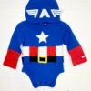 Body Déguisement Captain America Marvel Disney Baby By Disney Store Taille 12-18 Mois Avengers Bleu Blanc Rouge