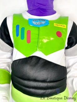 Déguisement Buzz L'éclair Toy Story Disney Store Taille 5-6 Ans Space Ranger Espace Vert Blanc -Disney deguisement buzz eclair disney store combinaison space ranger violet blanc vert ailes lumineuses 3