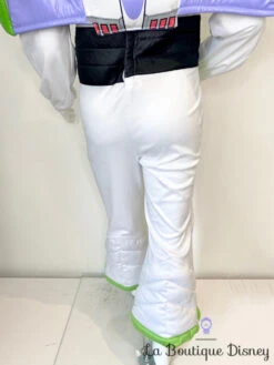 Déguisement Buzz L'éclair Toy Story Disney Store Taille 5-6 Ans Space Ranger Espace Vert Blanc -Disney deguisement buzz eclair disney store combinaison space ranger violet blanc vert ailes lumineuses 9