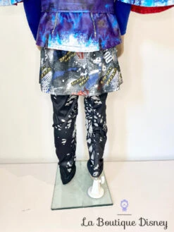 Déguisement Evie Descendant Disney Store Taille 5-6 Ans Cuir Veste Bleu -Disney deguisement mal descendants disney store veste cuir bleu 4