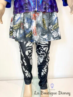 Déguisement Evie Descendant Disney Store Taille 5-6 Ans Cuir Veste Bleu -Disney deguisement mal descendants disney store veste cuir bleu 6