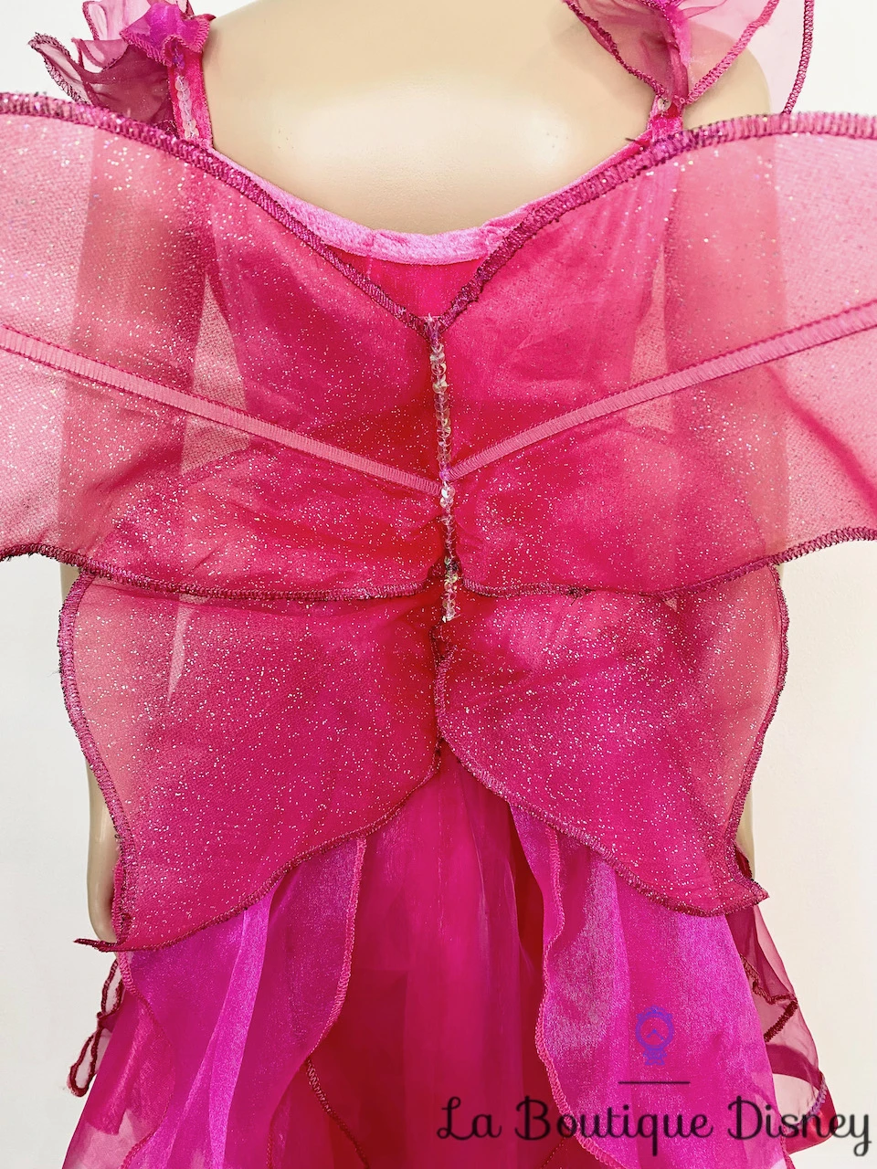 Déguisement Fée Roselia Disney Store Exclusive Taille 5-6 Ans Fée Clochette Robe Rose Ailes 7 Déguisement Fée Roselia Disney Store Exclusive Taille 5-6 Ans Fée Clochette Robe Rose Ailes – Image 5