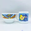 Ensemble Bol Et Tasse Tigrou Et Bourriquet Disney Winnie L'ourson Winnie The Pooh Fleurs