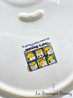 Ensemble Petit Déjeuner Assiette Bol Donald Daisy Disney That's Donald Studio Moonflower Coeur Love Amour -Disney ensemble petit dejeuner donald daisy disney moonflower bol assiette coeur love rose 1