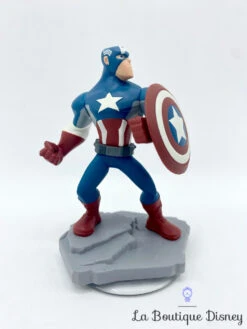 Figurine Disney Infinity 2.0 Captain America Marvel Super Heroes Jeu Vidéo